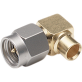 16 SMA-50-2-53/119 NE, Cable plug 50 Ohm, 18 GHz, Male, SMA SMA 90°, Huber+Suhner