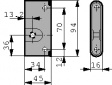 R5-0079-08 Acceptor sleeve for lock