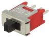 5FS3S102M2QE, Переключатель: движковый; 3; SP3T; 3A/120ВAC; 3A/28ВDC; ON-OFF-ON, Ninigi