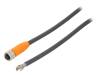Y92E-M12PURSH8S10M-L, Кабель датчика Lumberg, Omron