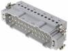 1-1103640-1 Разъем: HTS; "папа"; HTS HE; PIN:24; 24+PE; размер 8; 16А; 400В