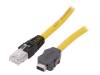 09482612749005, Кабель: patch cord; вилка RJ45,ix Industrial вилка; Кат:6a; 0,5м, Harting