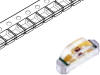 LTST-S220KRKT LED; SMD; 0804; красный; 18-54мкд; 2,1x1x0,6мм; 130°; 2?2,4В; 20мА