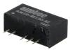 AM1D-4812D-RZ Преобразователь: DC/DC; 1Вт; Uвх:43,6?52,8В; Uвых:12ВDC; SIP7