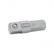 01933 Адаптер; 25мм; Монтаж: 1/4" (C6,3мм),квадрат 1/4"