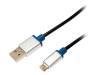 BUAM210 Кабель; USB 2.0; вилка USB A, вилка micro USB B; 1м; черный