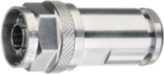 53S102-015N5, Cable connector, N straight N 50 Ohm, Rosenberger connectors