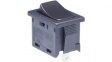 CWSA12AANS ROCKER; SPST NC + NO; Пол: 2; 6A/250ВAC; черный; 20мОм; -10?70°C