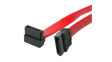 SATA24RA1 SATA Cable Right Angle 609 mm Red