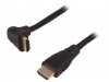 52307 Кабель; HDMI 1.3; вилка HDMI,вилка HDMI 90°; 1,3м; черный