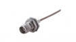 24 TNC-50-2-27/133 NE RF Connector, TNC, Brass, Socket, Straight, 50Ohm, Crimp Terminal