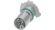 1425599 M12 Panel Mount Plug, 5 Poles, L-Coded, Solder