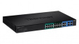 TPE-204US 20-Port Gigabit Ultra PoE Switch WebSmart 16x PoE 4x SFP