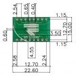 RE933-03ST Prototyping board FR4 Epoxide + chem. Ni/Au