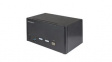 SV231TDPU34K 2-Port Triple Monitor KVM Switch with USB-A 3.0 Hub, DisplayPort, 3840 x 2160