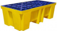 SC-DP2 Spill Containment Pallet, Load max. 500 kg, Yellow / Blue