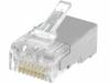 5-569530-2 Вилка; RJ45; PIN:8; экранированный; позолота; Конфиг.выводов:8p8c