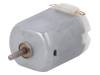 BRUSHED DC MOTOR: 130-SIZE 3V 17KRPM, Двигатель: DC; без передачи; 3?6ВDC; 7,2А; Ось: гладкая; Iраб: 330мА, POLOLU