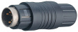99-4825-00-07 Cable plug, 7-pole Poles 7 - 360° 5 A 125 VAC/VDC