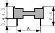 A 32-LC-TT Разъем микросхемы, покрытый оловом, DIL 32