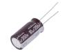UPM2V100MHD, Конденсатор: электролитический; с низким импедансом; THT; 10мкФ, NICHICON