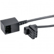 BB-1389-10 Telephone cable 10 m Black
