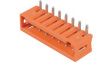 734-268 THT Male Header, 3.81mm, Horizontal, 8 Poles
