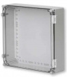 WPCP404013G Корпус настенный PC Ensto Cubo W. Размер 400 x 400 x 132, с петлями и замками, серая крышка, PC