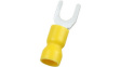 RND 465-00042 [100 шт] Spade terminal Yellow 5.3 mm