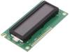 NPC1602LRS-FWT-H, Дисплей: LCD; алфавитно-цифровой; STN Positive; 16x2; LED; PIN:16, POWERTIP