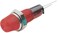 BD-0505 RED, LED Indicator red 2.4 VDC, -