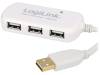 UA0108 Hub USB; USB 2.0; PnP, репитер USB; Кол-во портов:4; 480Мбит/с