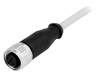 21348500484005 Вилка; M12; PIN:4; "мама"; код A-DeviceNet / CANopen; 0,5м; прямой