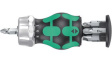 05008885001 Ratcheting Stubby Bit Holding Screwdriver with Magazine, Phillips/Slotted, 6pcs