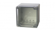 PCT 121211 Plastic enclosure grey-transparent 122 x 120 x 105 mm Polycarbonate IP 66/IP 67