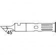 60-01-03 Soldering tip Round shape beveled 45deg 2 mm