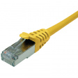 PB-SFTP6A-1-YE Patch cable RJ45 Cat.6<sub>A</sub> S/FTP 1 m желтый