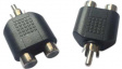 RND 205-00573 Mono Audio Adapter RCA Socket - RCA Plug