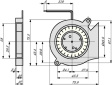 RL 48-19/12 Радиальный вентилятор для постоянного тока 76 x 76 x 27 mm 12 VDC