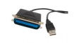 ICUSB1284 Adapter Cable, USB 2.0 Type-A - Centronics 36-Pin Male