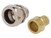 55502623, Концевой разъем прямой; Диам.рукава:17мм; Мат-л: латунь; IP65, LAPP