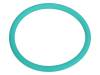1.321.1600.21 Прокладка O-ring; Корпус: зеленый; -40?200°C; PG16; D:1,5мм