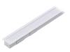 SMART-IN16 A/U4 WH 1M SET STD Профиль для LED модулей; молочный; встраиваемый; белый; L: 1м