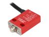 EFM-L-3-31 Концевой выключатель; толкатель O10,5мм; NO + NC; 5А; провод 2м