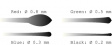 77-BNRV Set of oil pikes