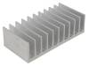 RAD-A5724/60, Радиатор: штампованный; ребристый; L:60мм; W:124мм; H:35мм, STONECOLD