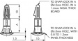 CRLCBSR-3-01 Spacer plug-in 4.8 mm