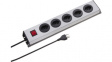 127386 Outlet Strip, 5xType 13 / Switzerland, 1.5 m
