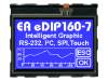 EA EDIP160B-7LWT, Дисплей: LCD; графический; 160x104; STN Negative; голубой; LED, Electronic Assembly