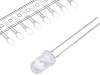 OSHR5161A-T-MN LED; 5мм; красный; 1560-3000мкд; 60°; Поверхность: выпуклая